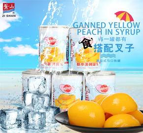 申博太阳城糖水黄桃2017新品5X425g